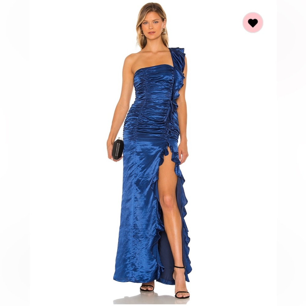 Majorelle Angelita Gown in Sapphire Blue Sz S Revolve